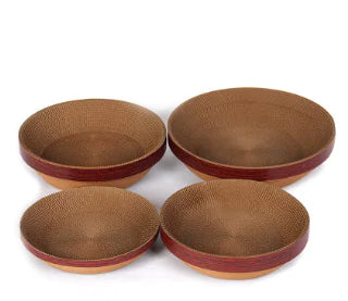 Cardboard Cat House - Top Hat Style, Durable Scratching Pad