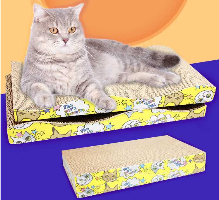 Corrugated Cat Toy, Scratching Board, Cat Bed