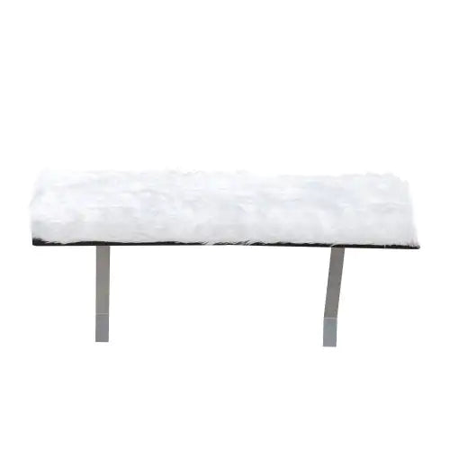 Cat Window Perch Wall Mounted Cat Seat With Upholstered And Supportive Feet, White