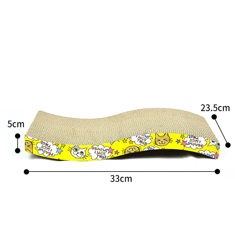 Corrugated Cat Toy, Scratching Board, Cat Bed
