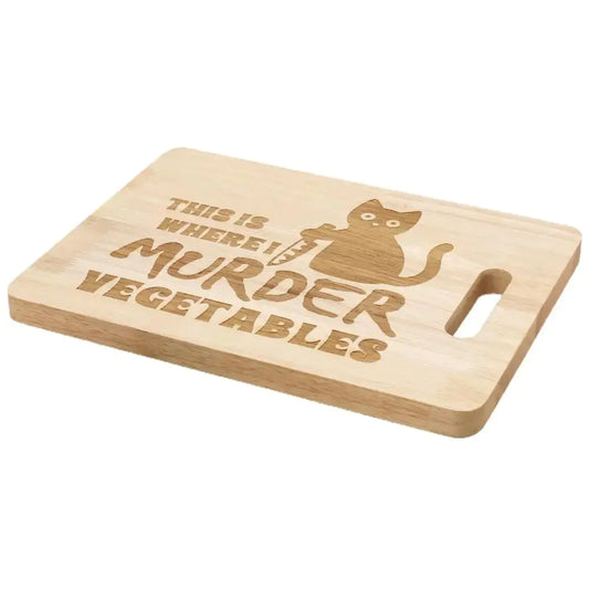 Wall-Mounted Black Cat Portable Cutting Board