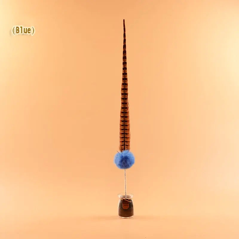 Rabbit and Feather Cat Teaser Wand Toy