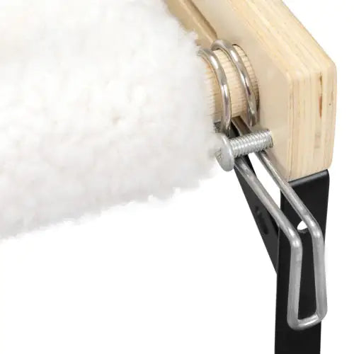 Cat Indoor Cat Window Perch, Plush Cat Hammock, Window Seat Bed Frame No Drilling, No Suction Cups, Wood