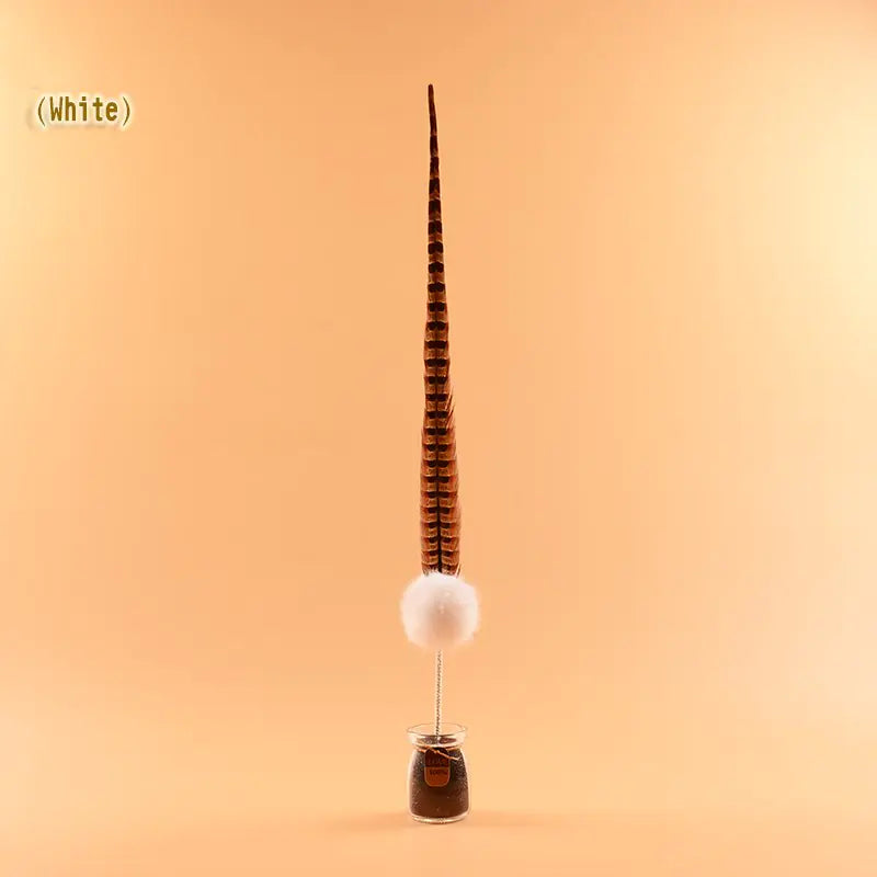 Rabbit and Feather Cat Teaser Wand Toy