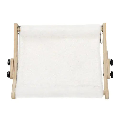 Cat Indoor Cat Window Perch, Plush Cat Hammock, Window Seat Bed Frame No Drilling, No Suction Cups, Wood